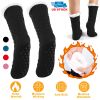 Winter Slipper Socks Winter Warm Fluffy Grip Floor Socks W/ Anti-Slip Grip Unisex Indoor House Home Use For Women US 5.5-8.5
