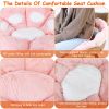 Cat Paw Cushion Seat Skin Friendly Comfortable Lazy Sofa Chair Floor Mat Office Chair Cushion Pad Relieve Back Coccyx Sciatica