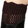 Women Winter Crochet Knit Leg Warmers