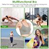 3Packs Women Cross Back Sport Bras Padded Strappyedium Support Bras Sexy©tness!nk Tops with Removable Pads for Gym Yoga Workout Running