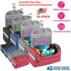 Travel Toiletry Bag Cosmetics Organizer Bag Hanging Wash Bag Waterproof Case w/ Handstrap