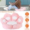 Cat Paw Cushion Seat Skin Friendly Comfortable Lazy Sofa Chair Floor Mat Office Chair Cushion Pad Relieve Back Coccyx Sciatica