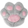 Cat Paw Cushion Seat Skin Friendly Comfortable Lazy Sofa Chair Floor Mat Office Chair Cushion Pad Relieve Back Coccyx Sciatica