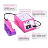 Professional Acrylic Nail Drill Machine 20000RPM Electric Handpiece w/6 Bits Cuticle Grinder Manicure Pedicure Polishing File Kit US UK Plug for Home